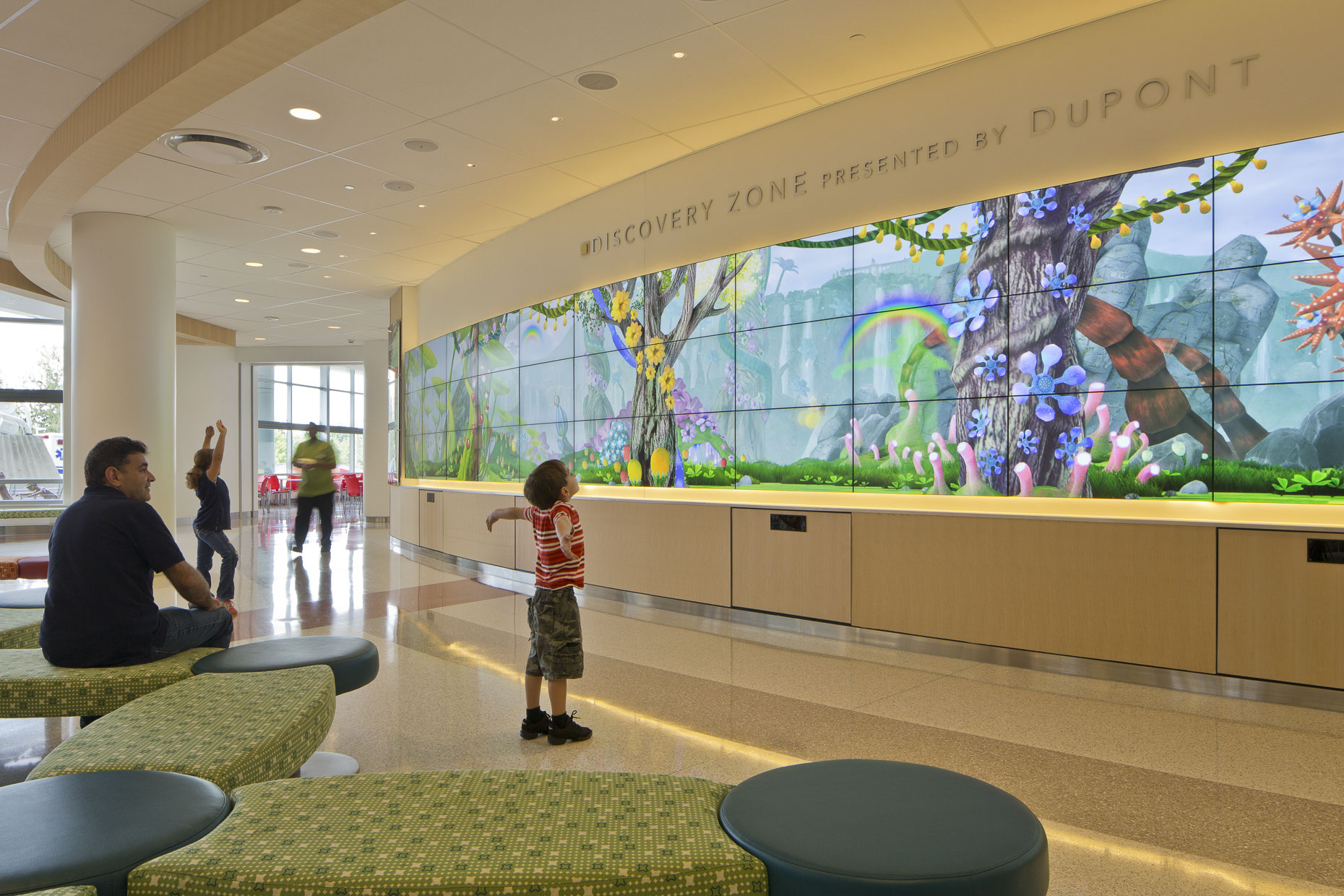 Nemours Alfred I DuPont Hospital for Children by FKP Architects photographed by Brad Feinknopf based in Columbus, Ohio
