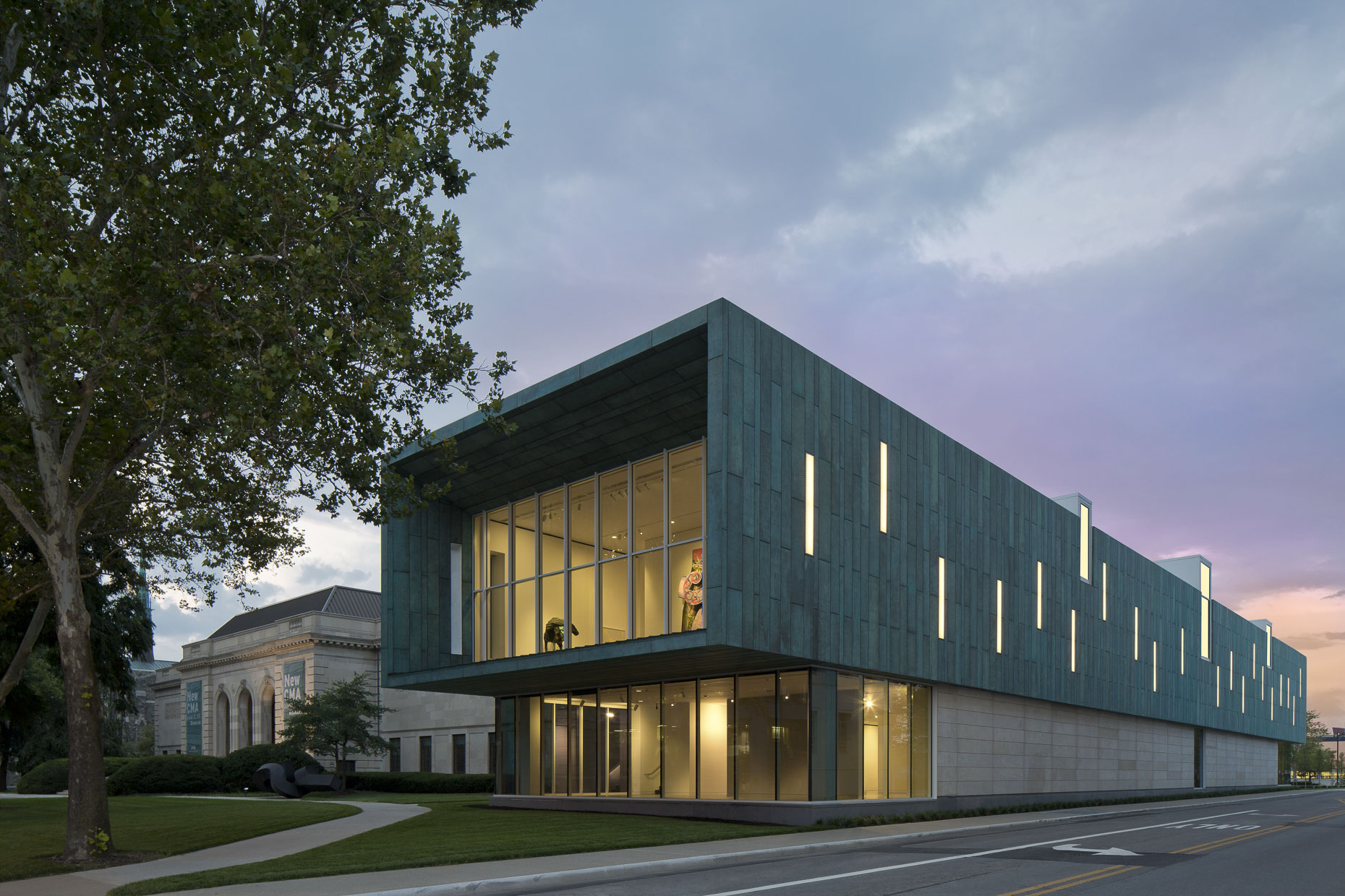 CMoA Margaret M Walter Wing by DesignGroup photographed by Brad Feinknopf based in Columbus, Ohio