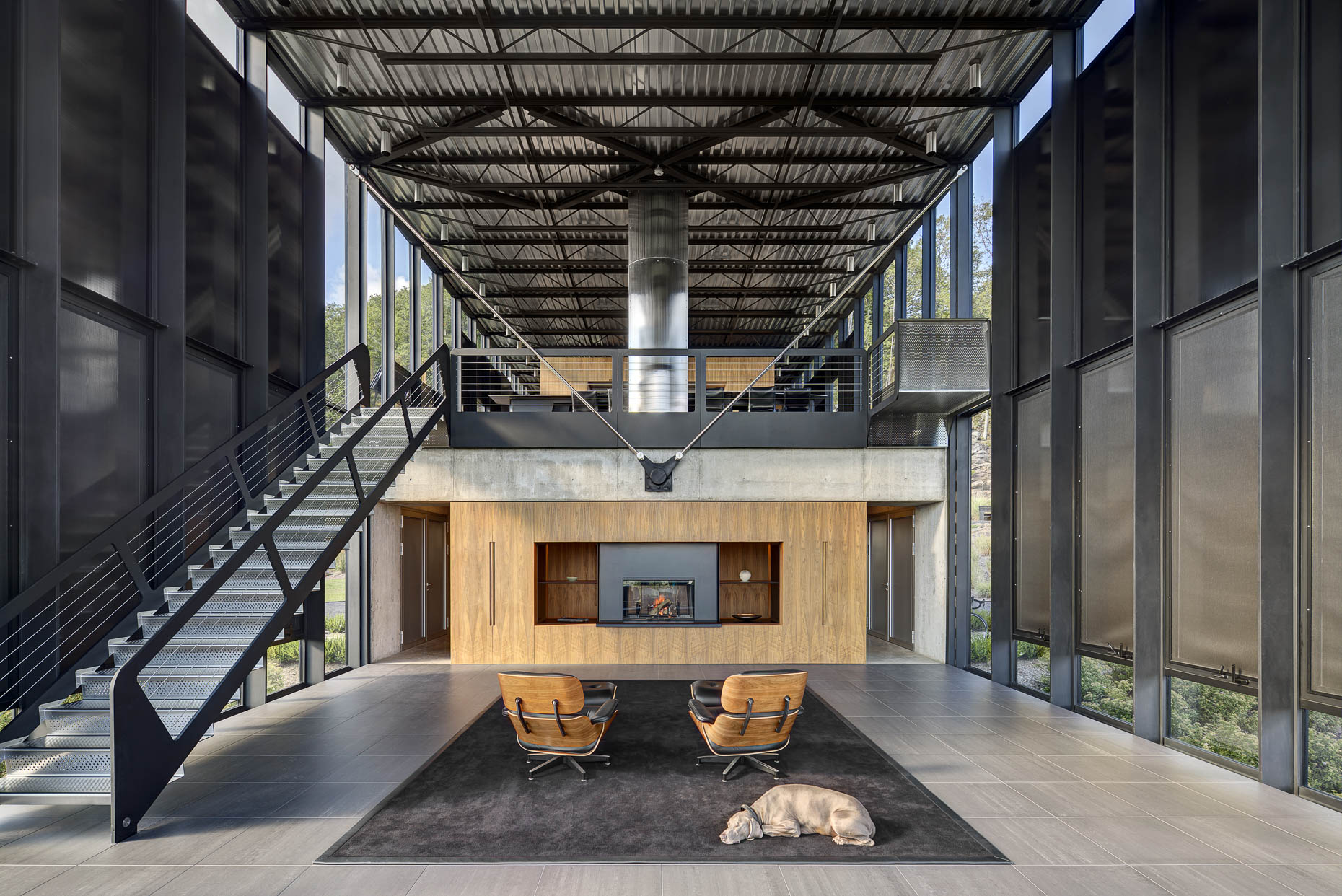 Shokan Private Residence by Jay Bargmann photographed by Brad Feinknopf based in Columbus, Ohio