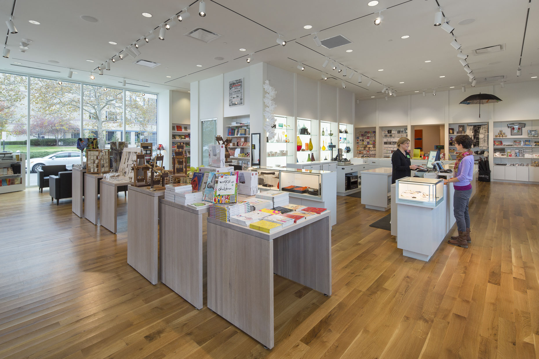 CMoA Gift Shop in the Margaret M Walter Wing by DesignGroup photographed by Brad Feinknopf based in Columbus, Ohio
