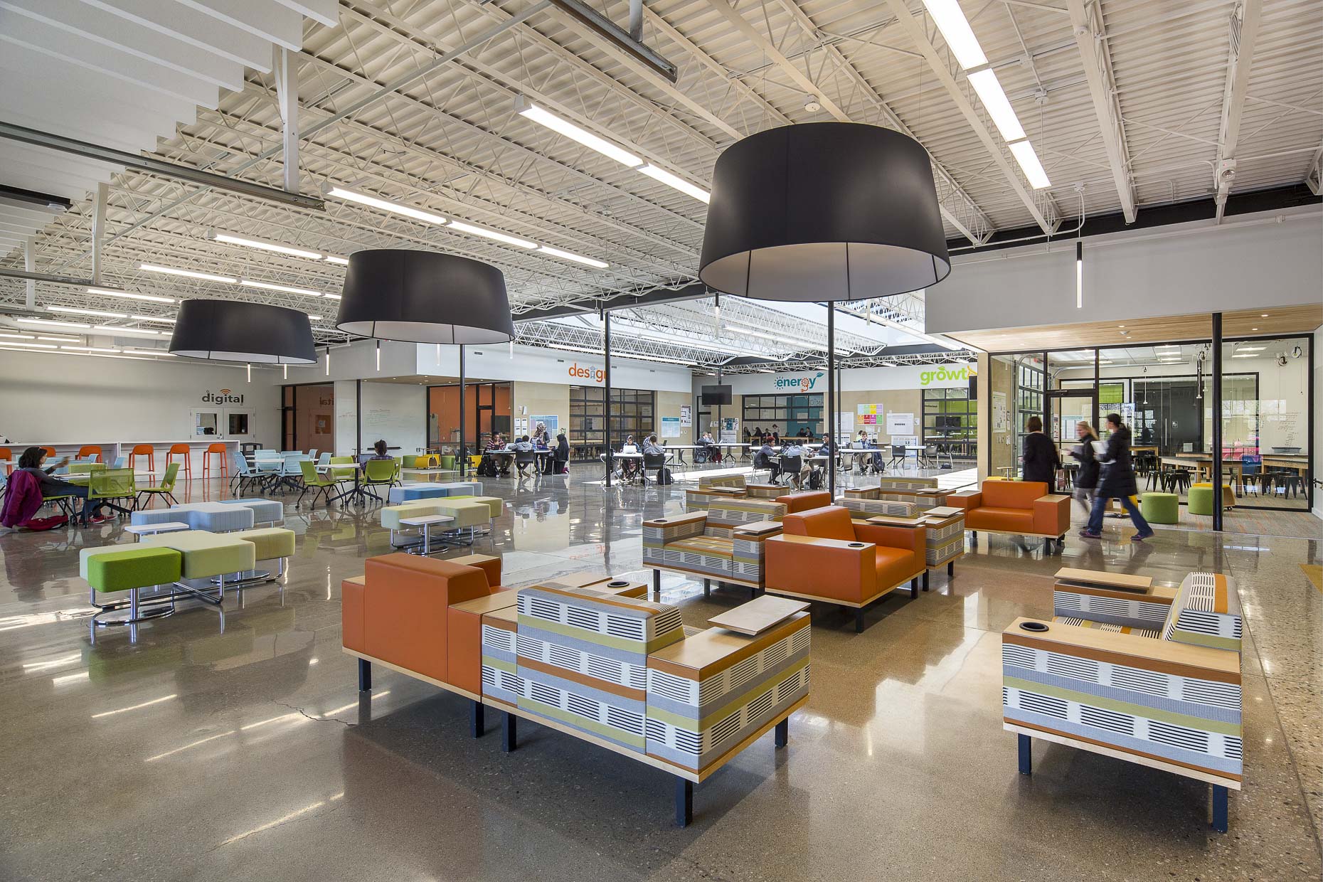 Past Innovation Lab by WSA Studio photographed by Brad Feinknopf based in Columbus, Ohio