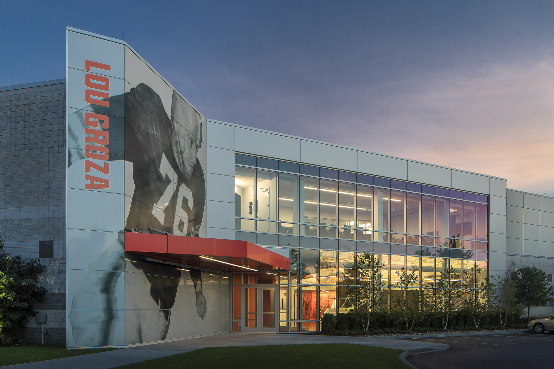 Cleveland Browns Headquarters Training Facility by Vocon photographed by Brad Feinknopf based in Columbus, Ohio