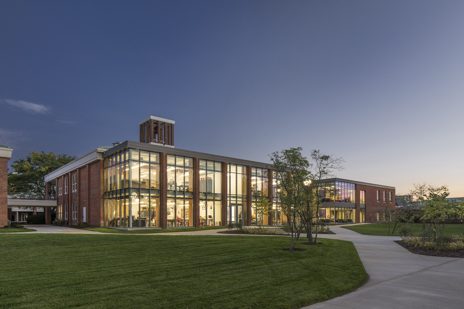 Columbus Academy by The Collaborative photographed by Brad Feinknopf based in Columbus, Ohio