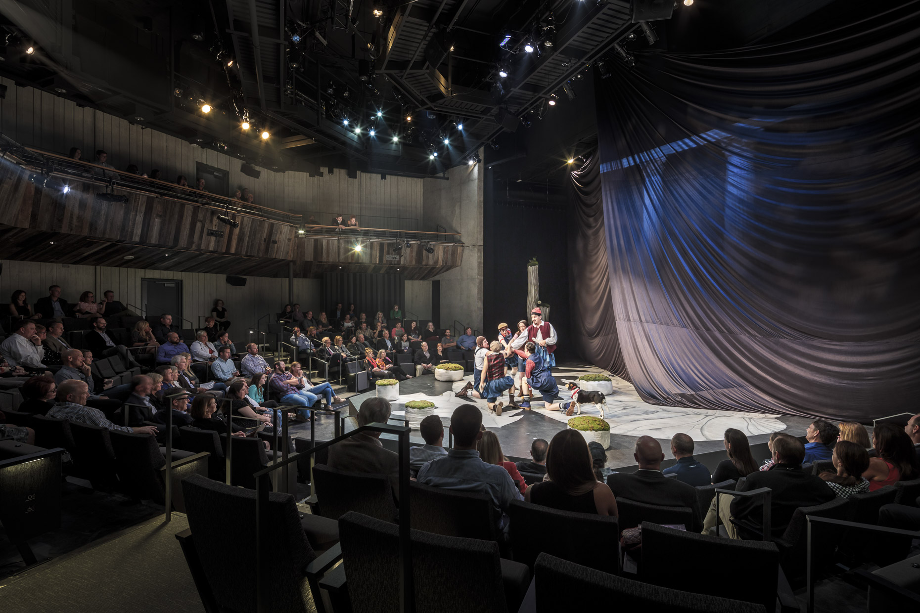Cincinnati Shakespeare Company Otto M Budig Theater by GBBN photographed by Brad Feinknopf based in Columbus, Ohio