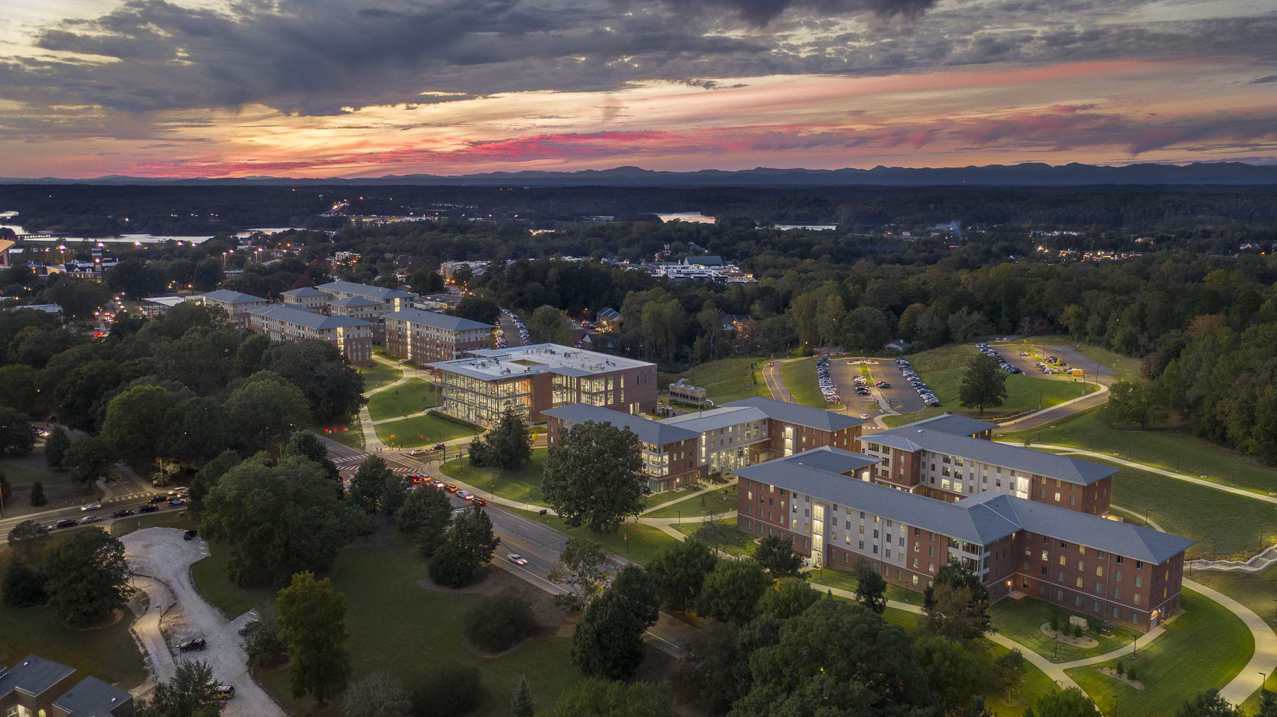 Clemson University Douthit Hills by Ayers Saint Gross photographed by Brad Feinknopf based in Columbus, Ohio