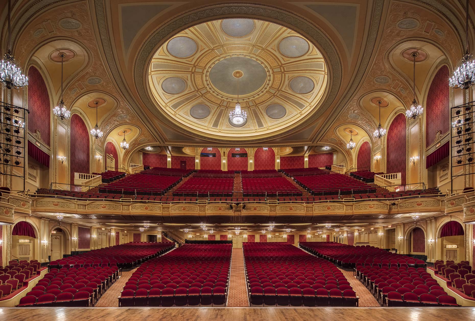 The Palace Theater for CAPA photographed by Brad Feinknopf based in Columbus, Ohio