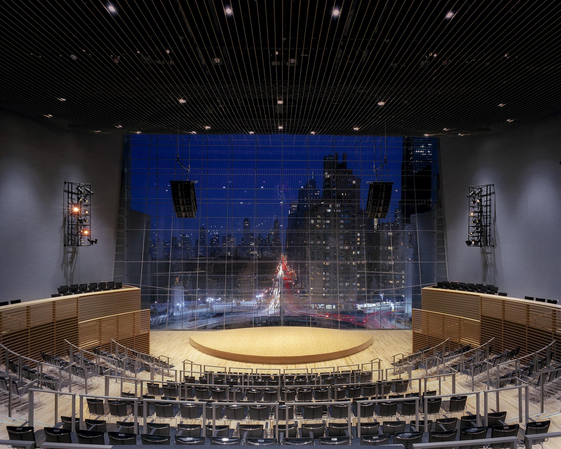 Jazz at Lincoln Center by Rafael Viñoly Architects photographed by Brad Feinknopf based in Columbus, Ohio