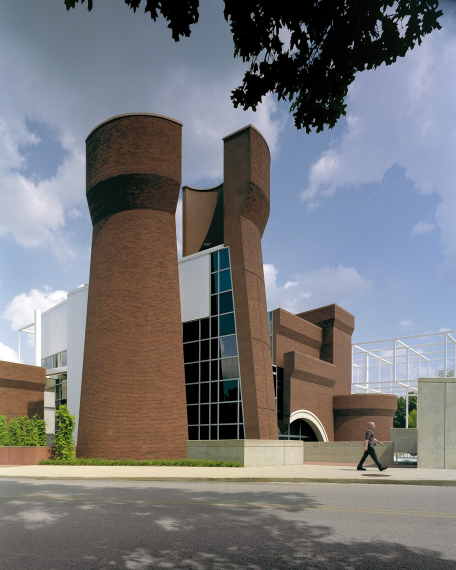 OSU Wexner Center for the Arts by Peter Eisenmann & Richard Trott photographed by BRad Feinknopf based in Columbus, Ohio