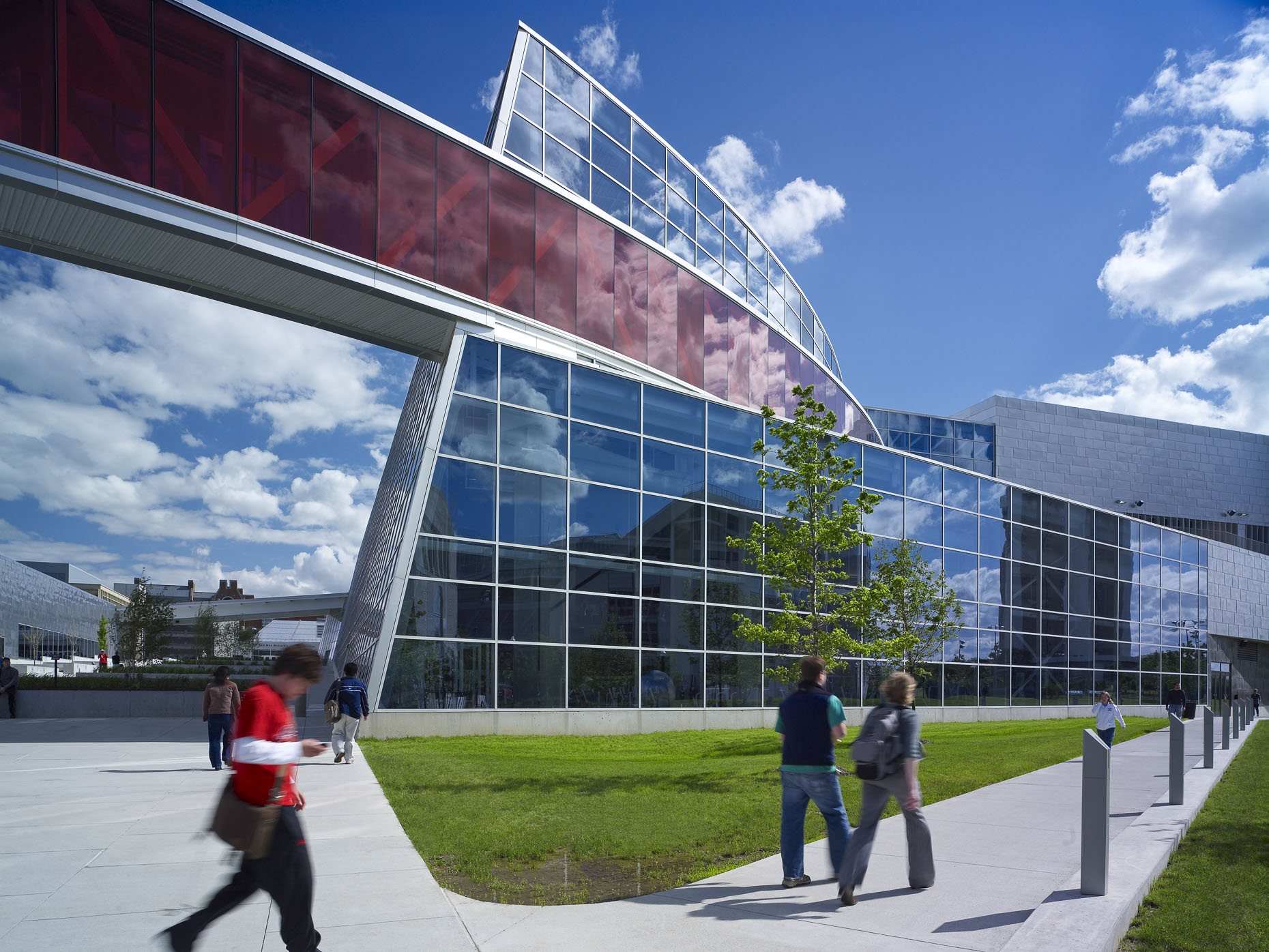 OSU RPAC by Antoine Predock & Acock Associates Architects photographed by Brad Feinknopf based in Columbus, Ohio