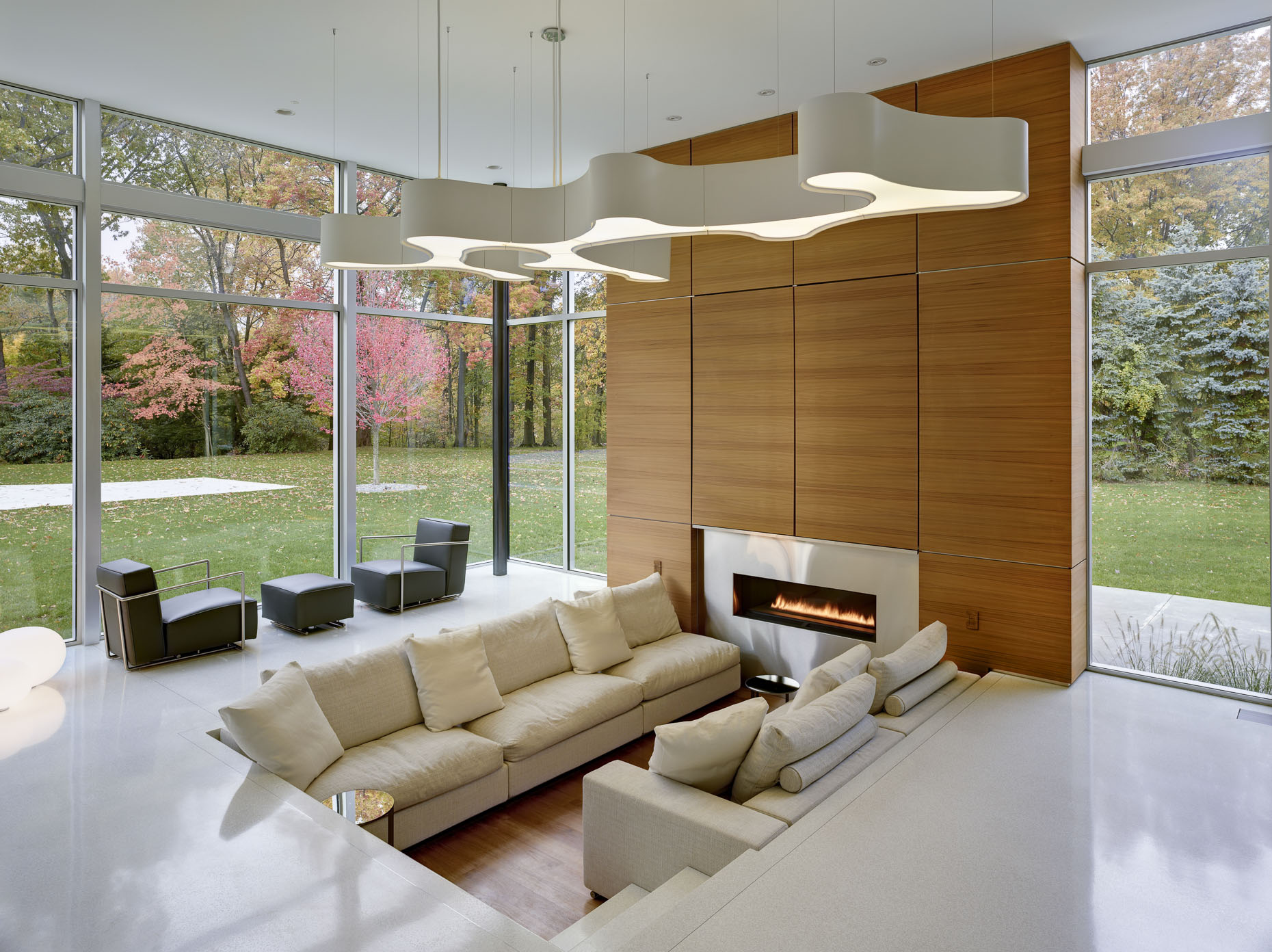 Shaker Heights Private Residence by Dimit Architects photographed by Brad Feinknopf based in Columbus, Ohio