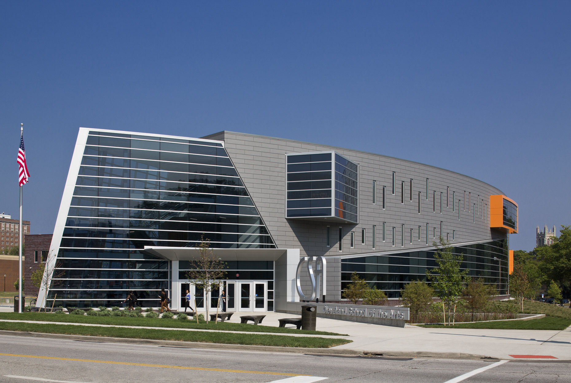 Cleveland School of the Arts by Moody Nolan photographed by Lauren K Davis based in Columbus, Ohio