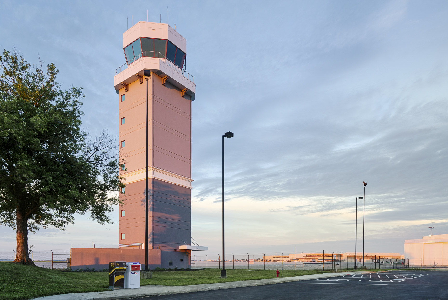Rickenbacker International Airport ATC Tower by Smoot Construction photographed by Lauren K Davis based in Columbus, Ohio
