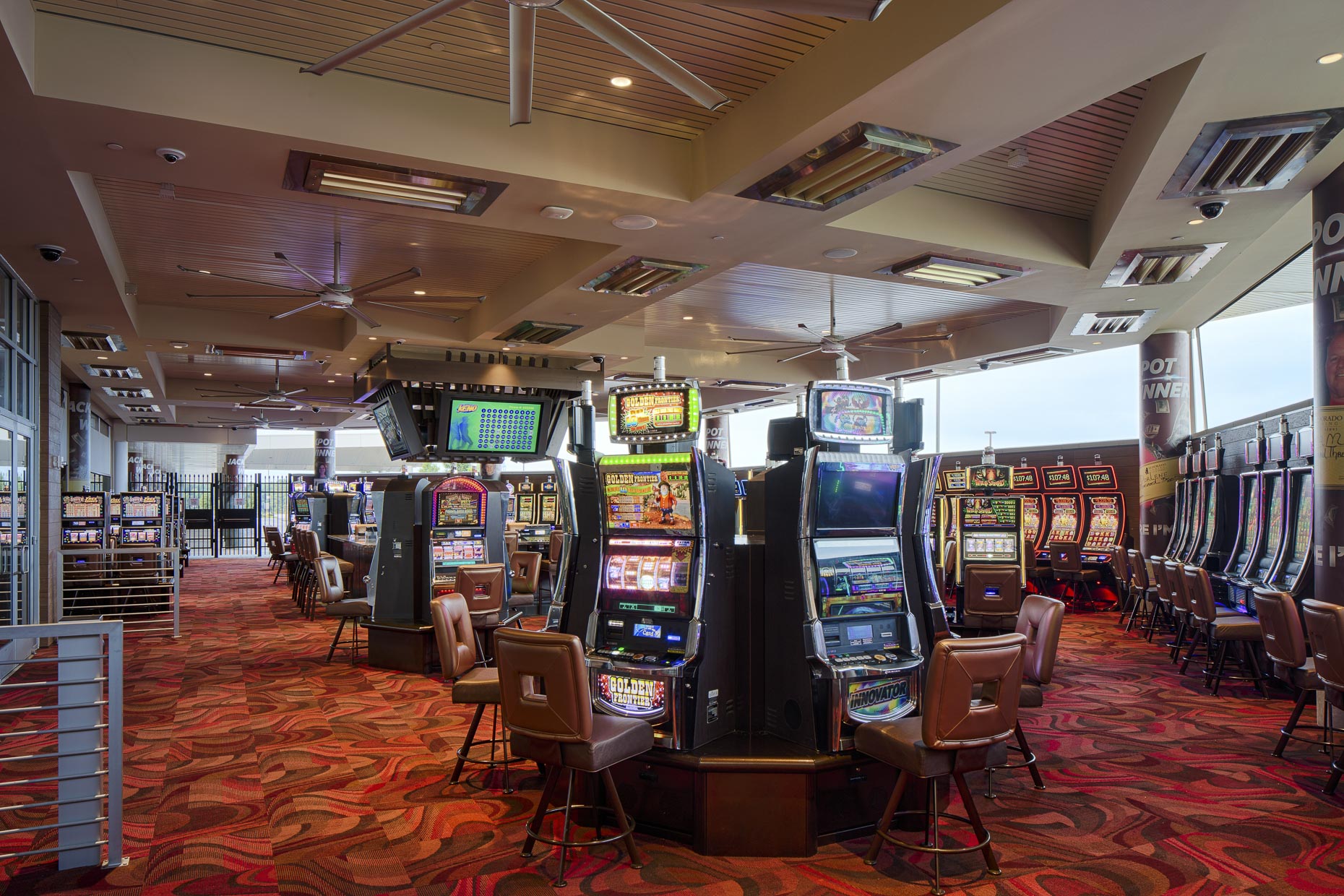 Eldorado Scioto Downs Racino Courtyard Patio by SOSH Architects photographed by Lauren K Davis based in Columbus, Ohio