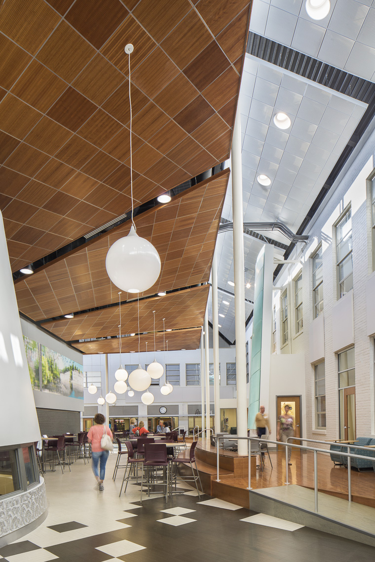 Rocky River High School by Stantec photographed by Lauren K Davis based in Columbus, Ohio