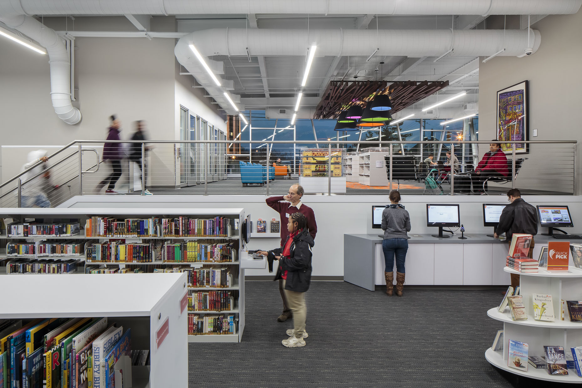 CML Martin Luther King Jr Branch by Moody Nolan & Turner Construction photographed by Lauren K Davis based in Columbus, Ohio